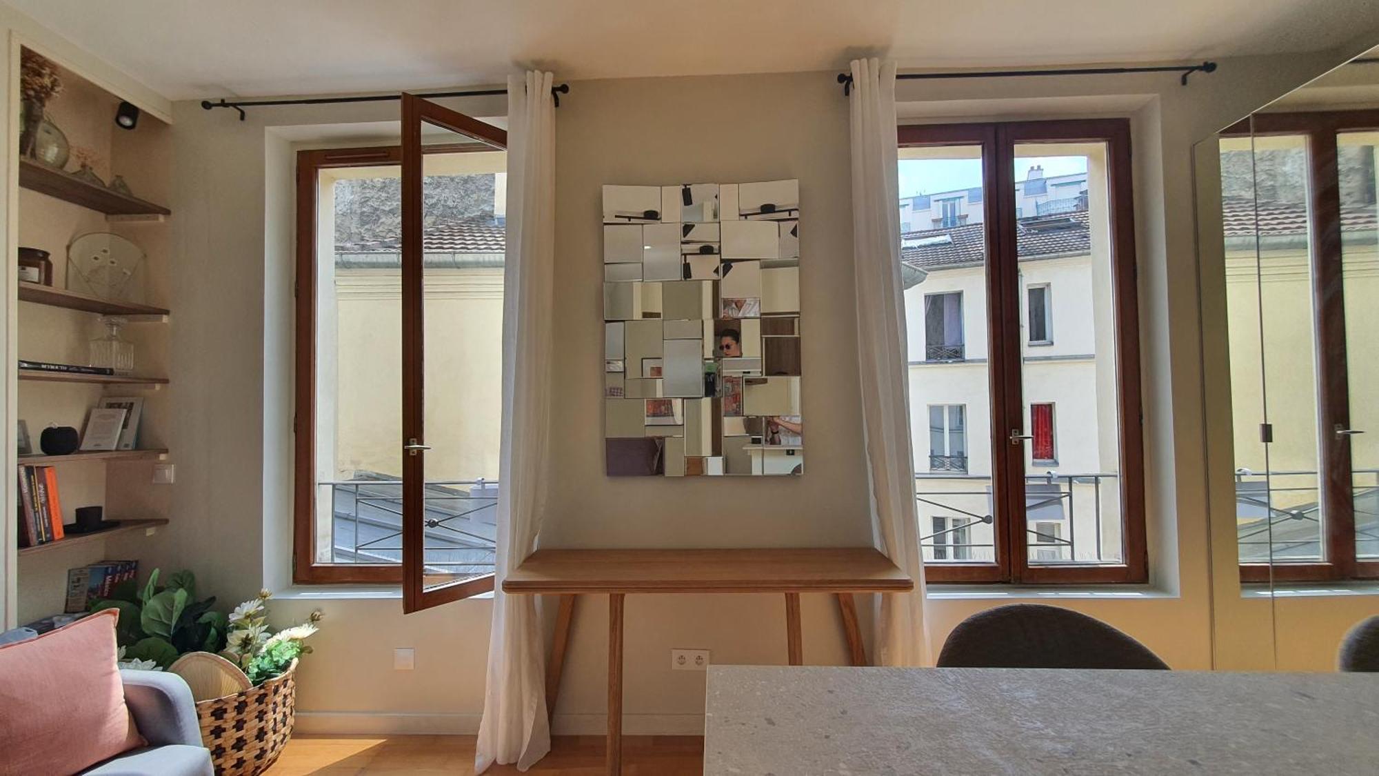 Studio Calme Et Ensoleille Entierement Renove Paříž Exteriér fotografie